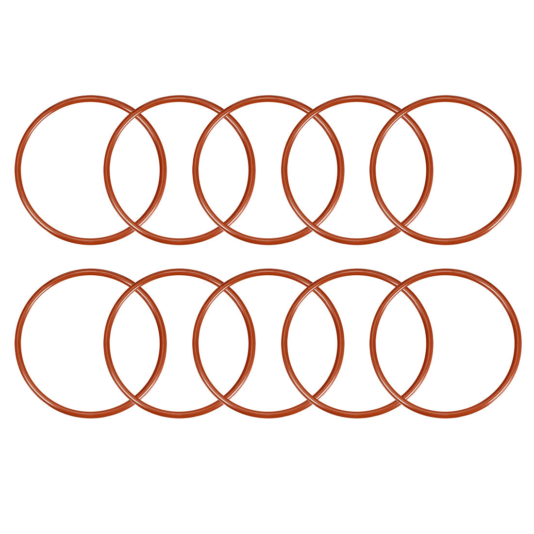 O-Ring In Gomma Nitrile 130x123.8x3.1mm - 5 Pezzi Per Sigillature Industriali