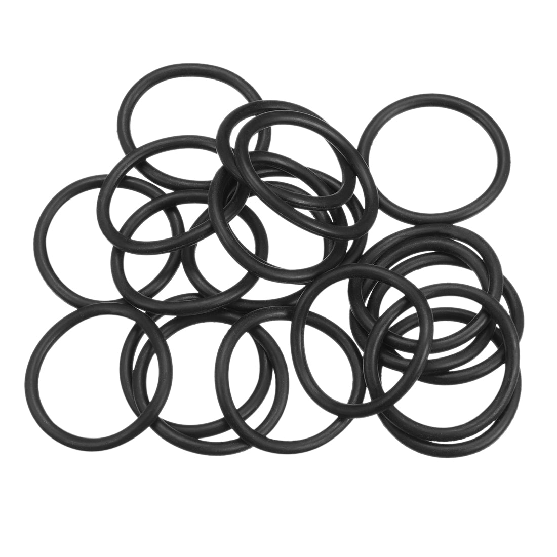Uxcell Nitrile Rubber O-Rings, 33mm OD X 30mm ID X 1.5mm Width, Pack Of 10 – Heavy-Duty Sealing Gaskets For Plumbing, Engines, Pumps & More