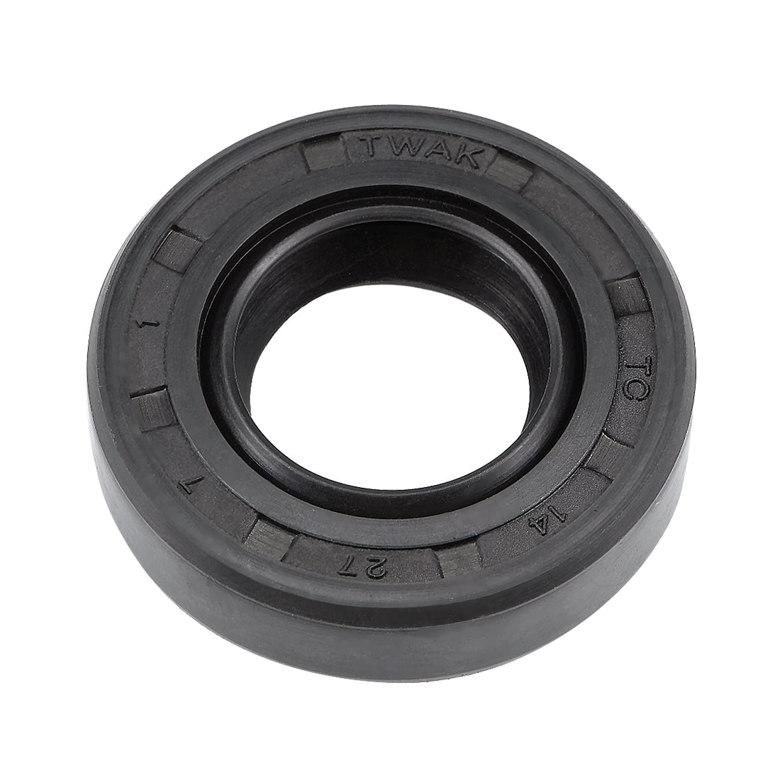 Uxcell Oil Seal, TC 10mm X 22mm X 7mm, Nitrile Rubber Cover