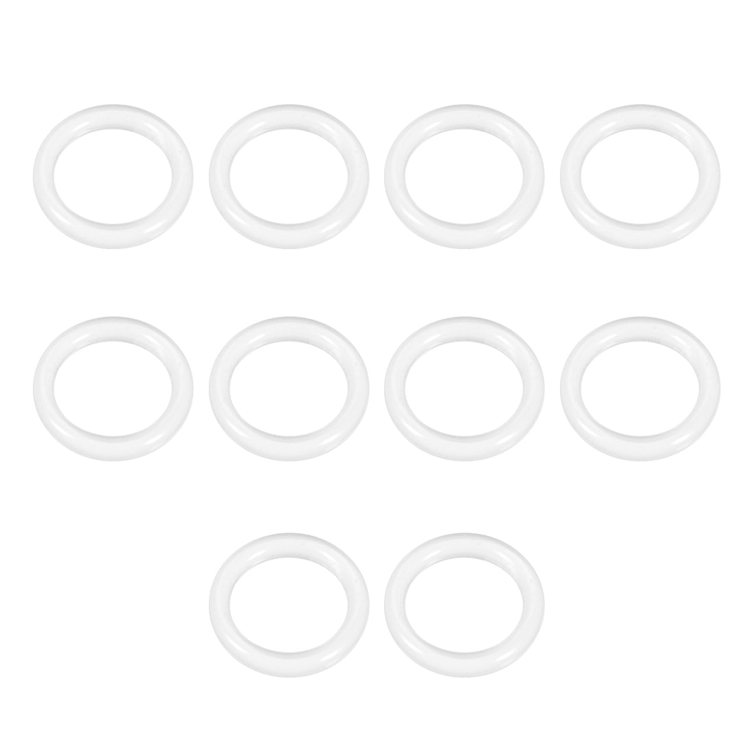 Uxcell Silicone O-Ring, 12mm OD X 8mm ID X 2mm Width, VMQ, Pack Of 20