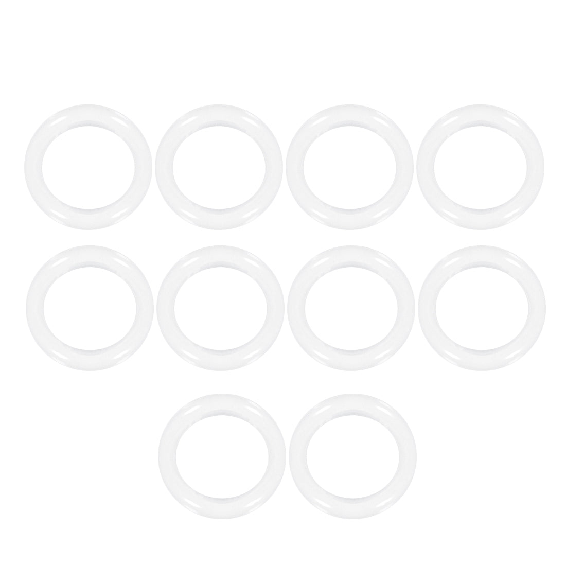 PATIKIL Silicone O-Ring 53mm OD 47mm ID 3mm Width, 10Pcs Metric VMQ