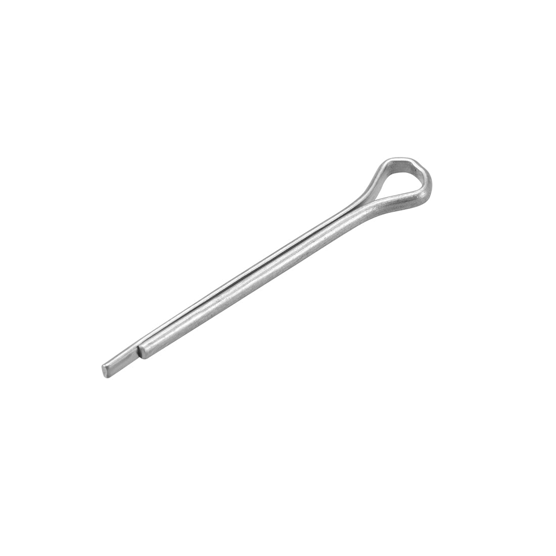 thumbnail image 2 of Uxcell 2_5mm X 25mm Zinc-Plating Steel Spring Cotter Clip Pin R Shape Hardware Fastener Clip Key 50 Pcs 2 of 10