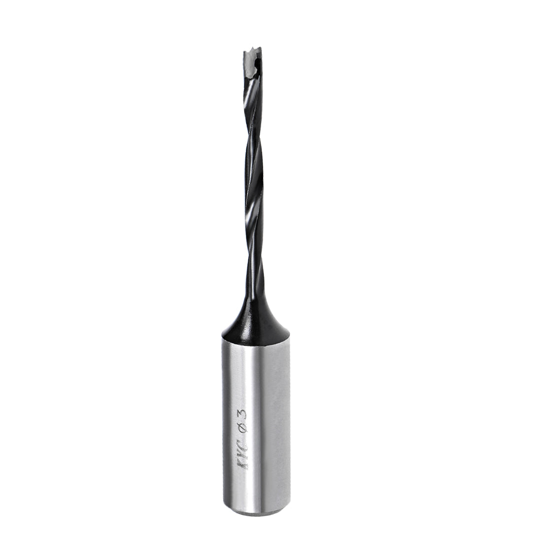 2PCS Brad Point Drill Bits 3mm (1/8") - Hex Shank Woodworking Bits For Precision Drilling
