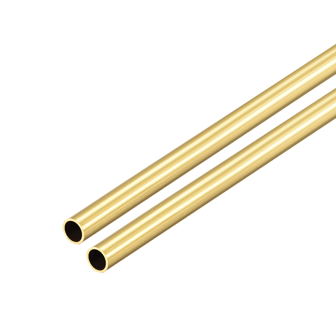 Uxcell 3Pcs H62 Brass Round Tube, 5.5mm OD 0.5