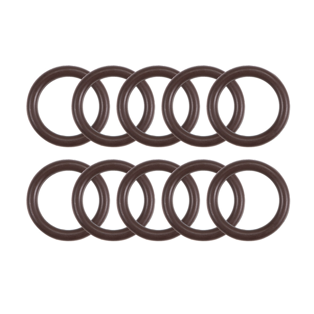 thumbnail image 2 of FKM O-rings - 23mm OD 19mm ID 2mm Width Seal Gaskets 2 of 13