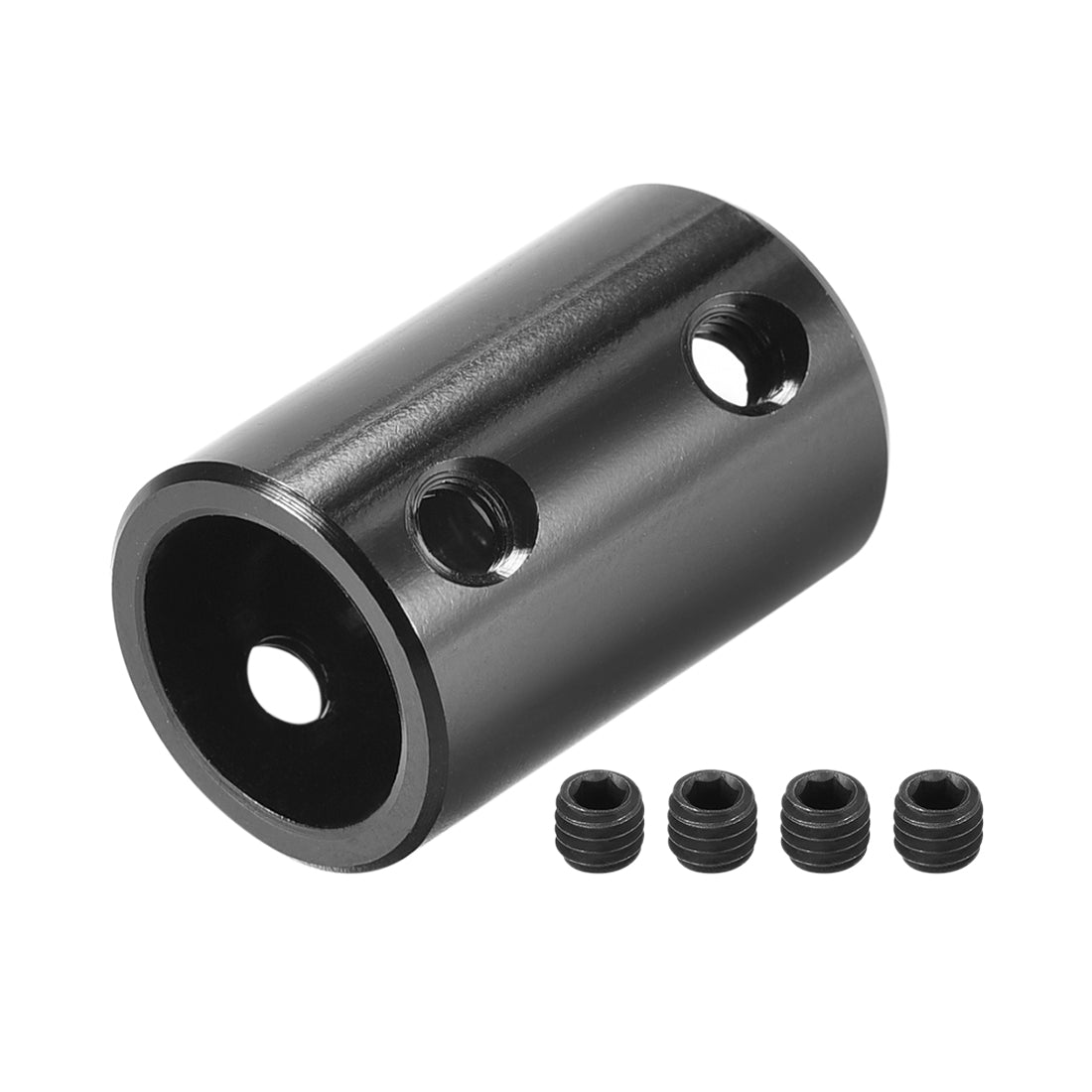 Uxcell 12mm To 12mm Bore Rigid Coupling 25mm Length 20mm Diameter