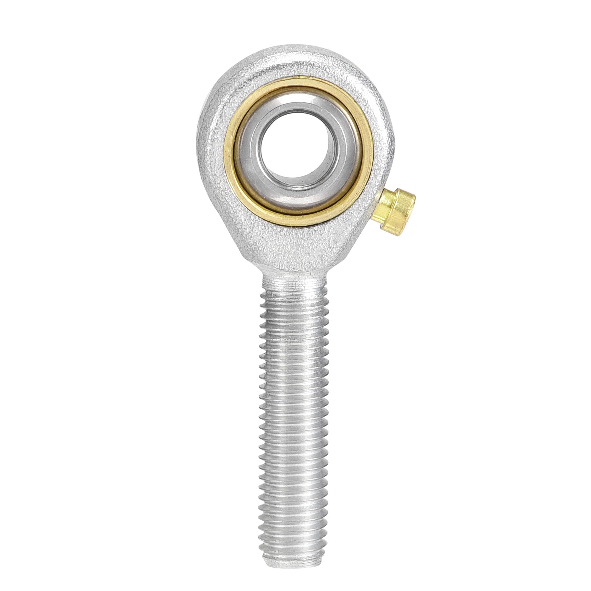 Male Thread Rod Ends 4-Pack POSB4 Rod End Bearings - 1/4-28 Right Thread With Jam Nuts Machine Tool Linkages