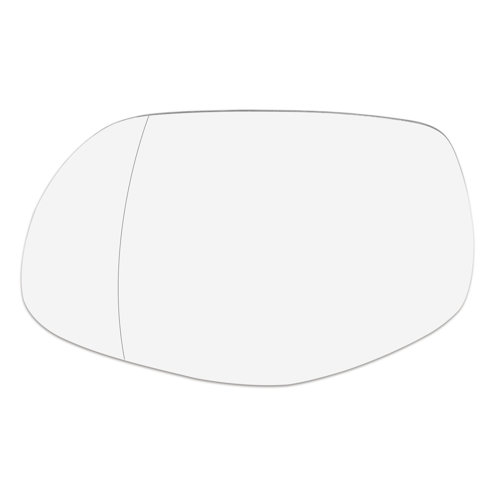 X AUTOHAUX Right Side Heated Aspherical Mirror Glass For Porsche Cayenne 2011-2015 (w/ Backing, GA-PO2109)