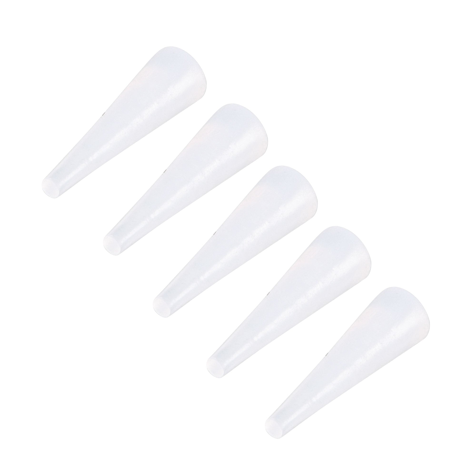 Silicone Rubber Tapered Plug 1/16" to 3/16" Solid for Powder Coating