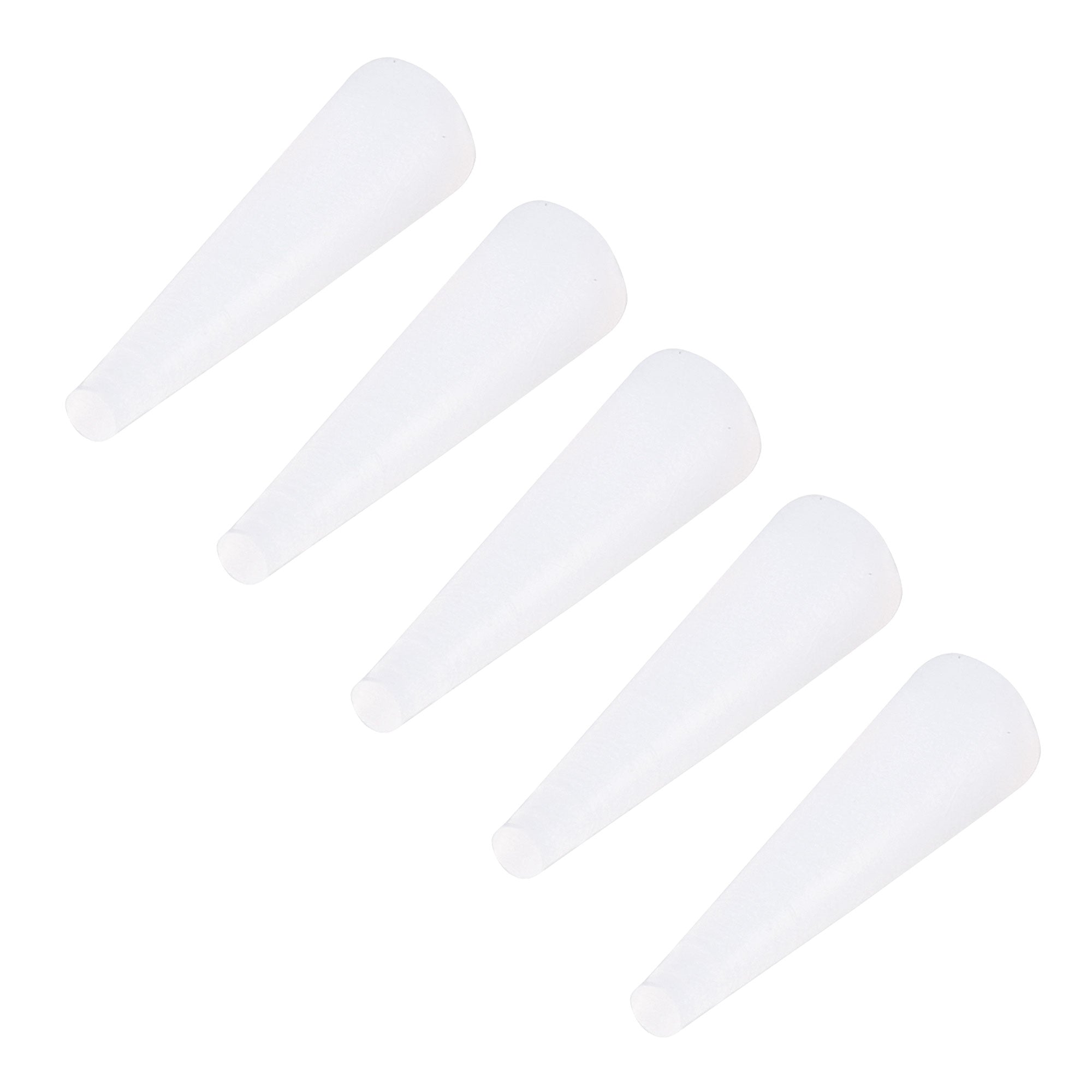 Silicone Rubber Tapered Plug 5/64" to 15/64" Solid for Powder Coating