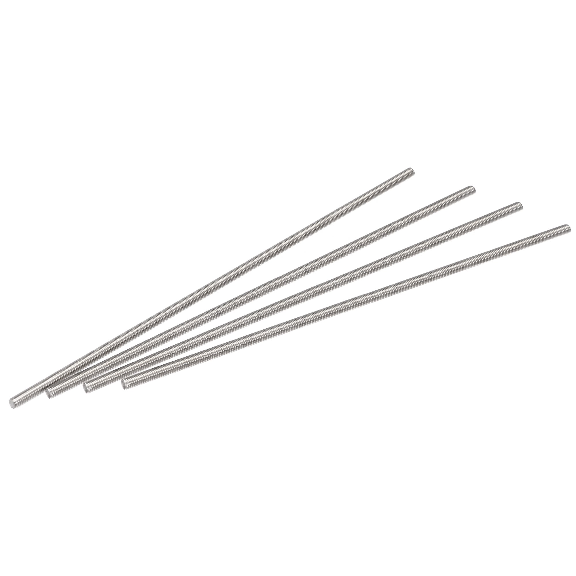 Fully Threaded Rod M14x200mm 2mm Pitch 304 Stainless Steel Right Hand
