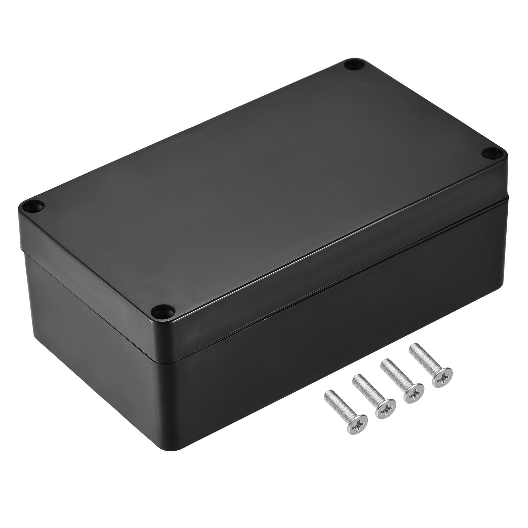 Waterproof Junction Box 158x90x60mm ABS for Electrical Project (Black
