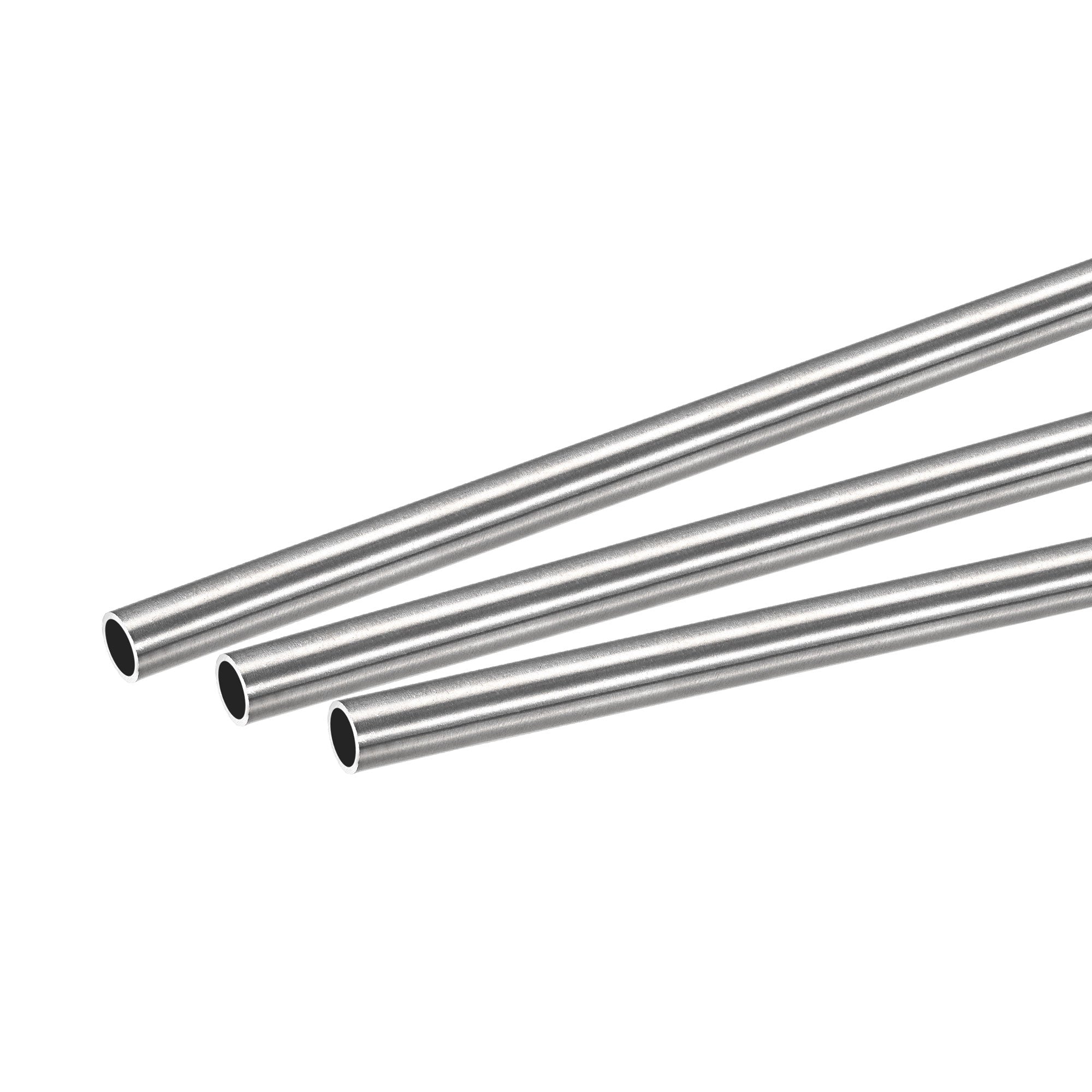 Uxcell 304 Stainless Steel Tubes - 0.8mm/1mm Wall Thickness 250mm Length 4mm Outer Dia Seamless