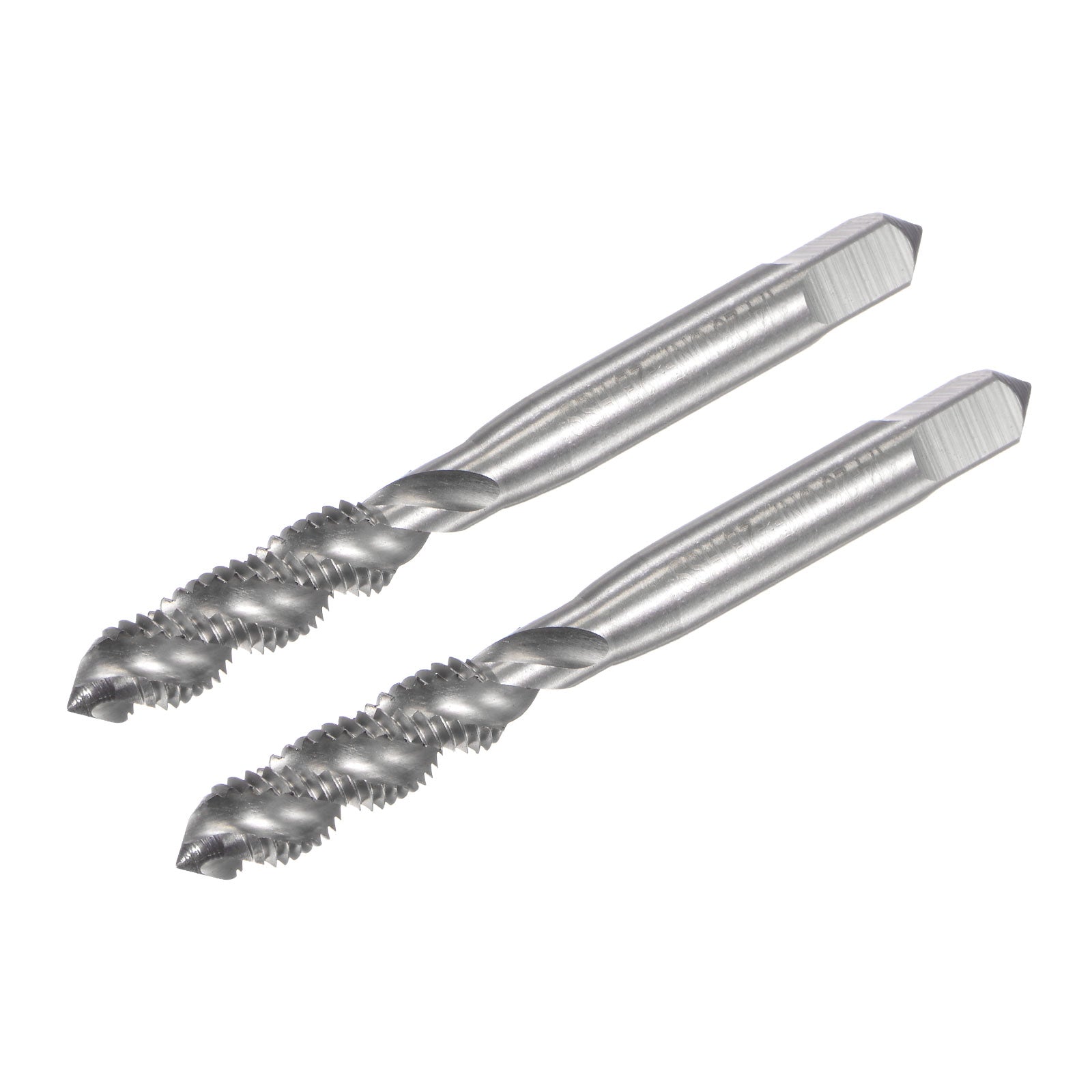 QUARKZMAN 2 Stück Gerade Nut Gewindebohrer 1/4-28 UNF 2B, Extra Lang 100 Mm, HSS6542, Für Durchgangsbohrungen & Maschinen