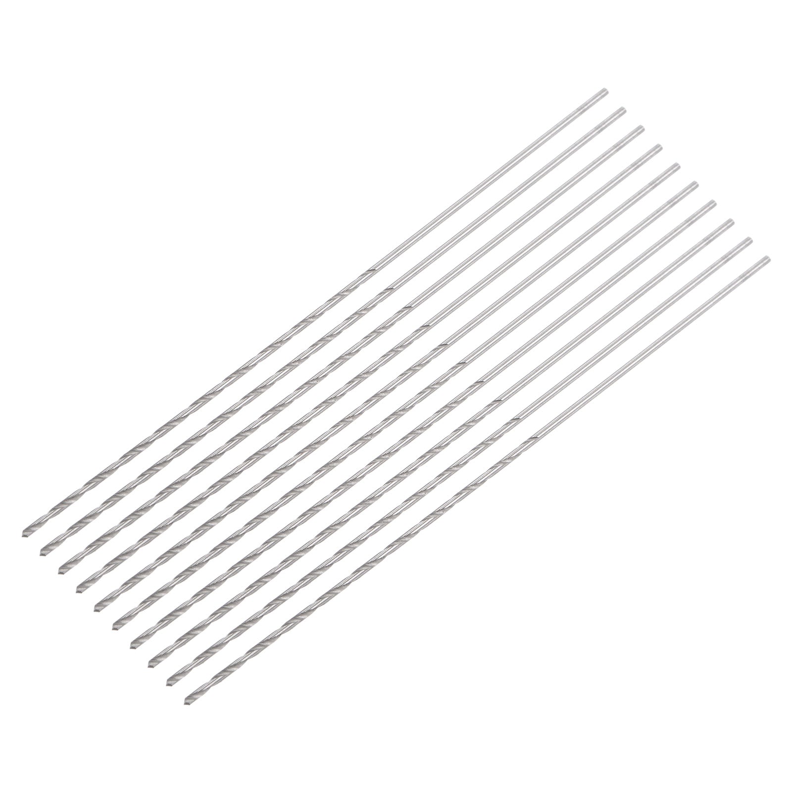 5 Pcs 0.7mm Mini Twist Drill Bits, High-Speed Steel Extra Long Drill Bit 100mm