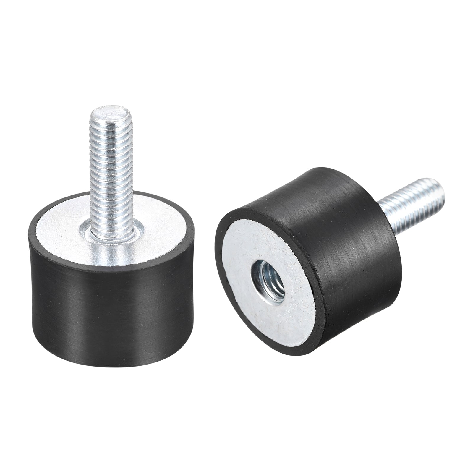 3pcs M8 Rubber Vibration Isolator Mounts - Shock Absorbers For Garage Door Motors, Air Compressors & Generators