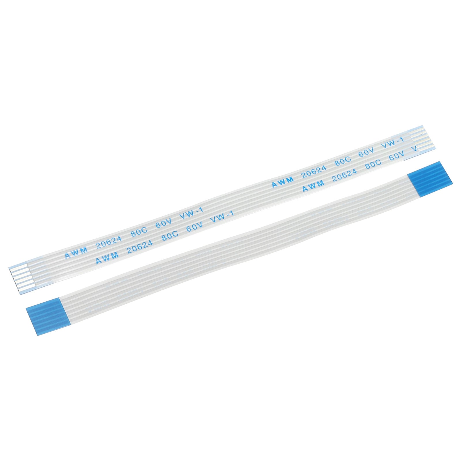 Flexible Flat Cable Extension Cables 6 Pins 1.0mm Pitch 100mm a Type