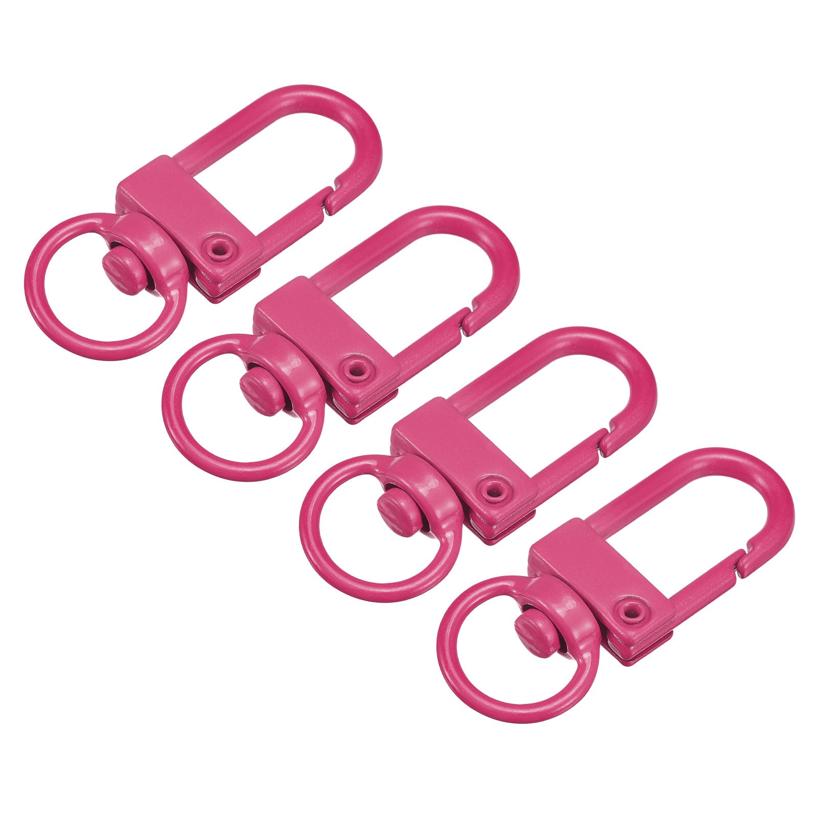 Zinc Alloy Snap Hooks Sourcing Map 8Pcs Swivel Snap Clasps