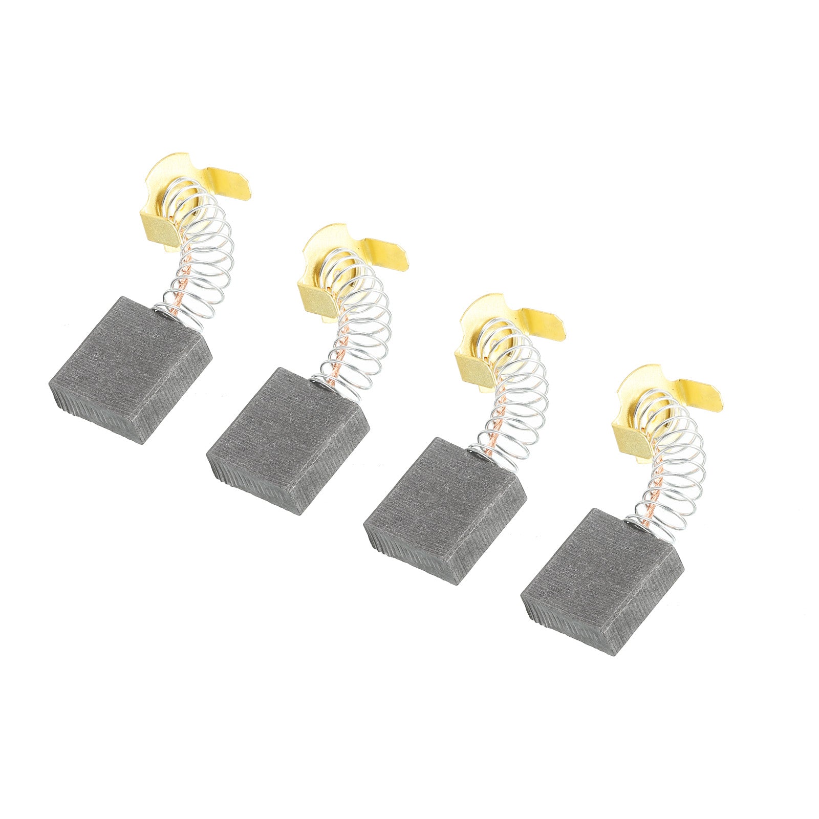 PATIKIL Carbon Brushes 13x8x5mm Round Top For Electric Motors Power Tool Rotary Tool Table Saw Spare Part Repair, 2 Pack