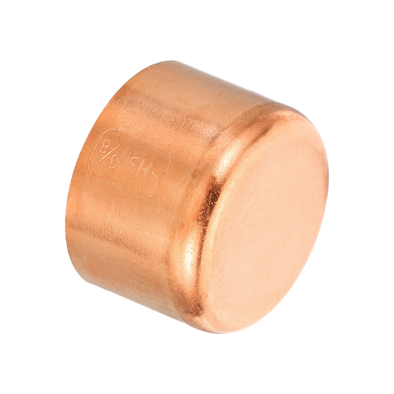35.1mm(1.38") ID Copper Pipe End Cap, Copper Fitting Cap Sweat Plug