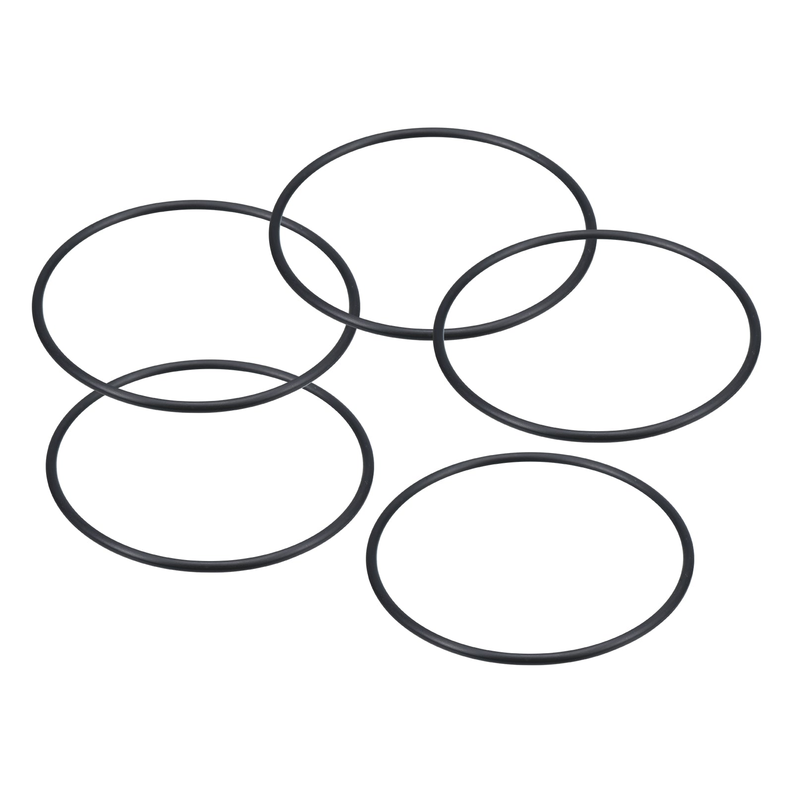 Uxcell O-Rings Nitrile Rubber, 15mm Inner Diameter, 19mm OD, 2mm Width