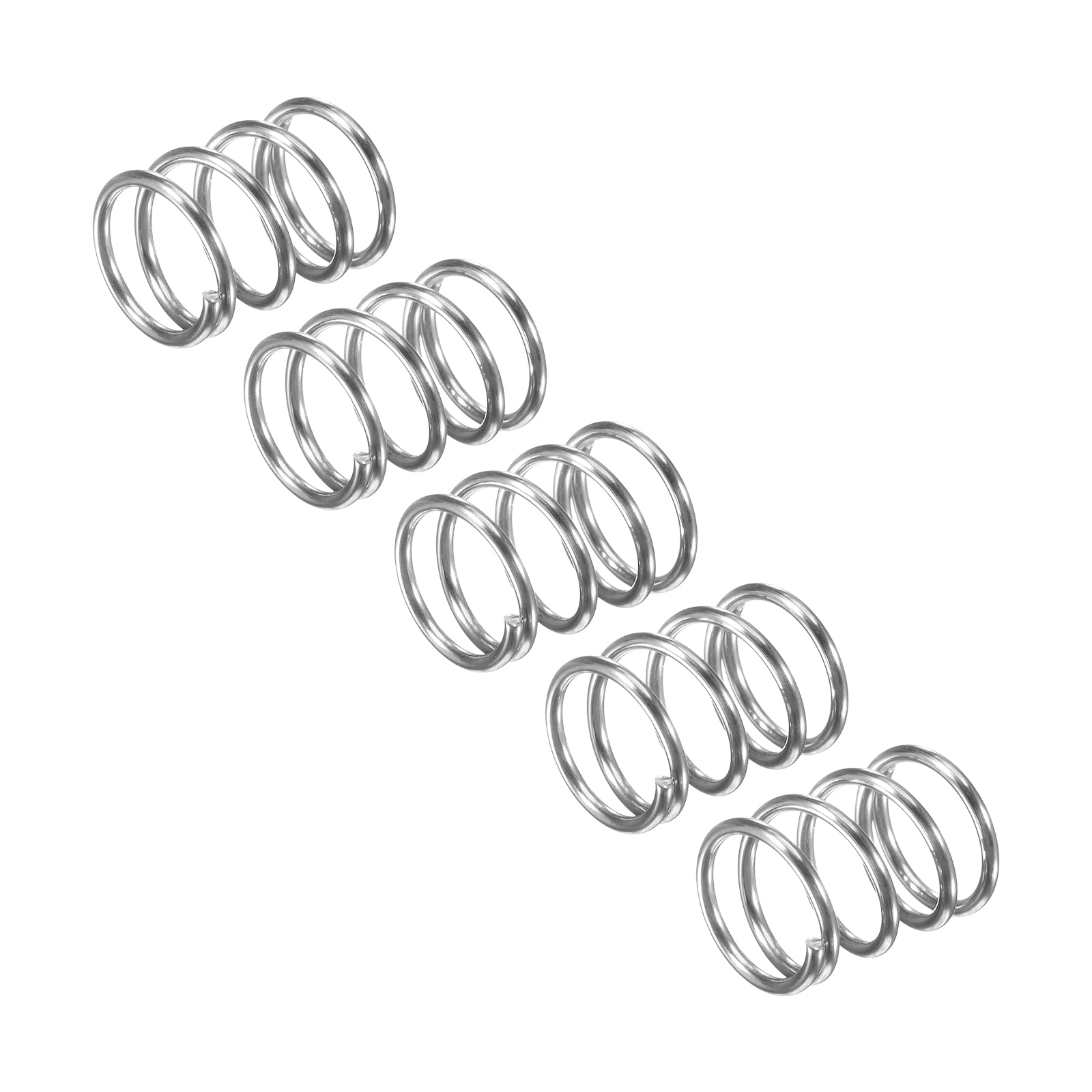 Uxcell Copression Spring,304 Stainless Steel,12 OD,1.5 Wire Size