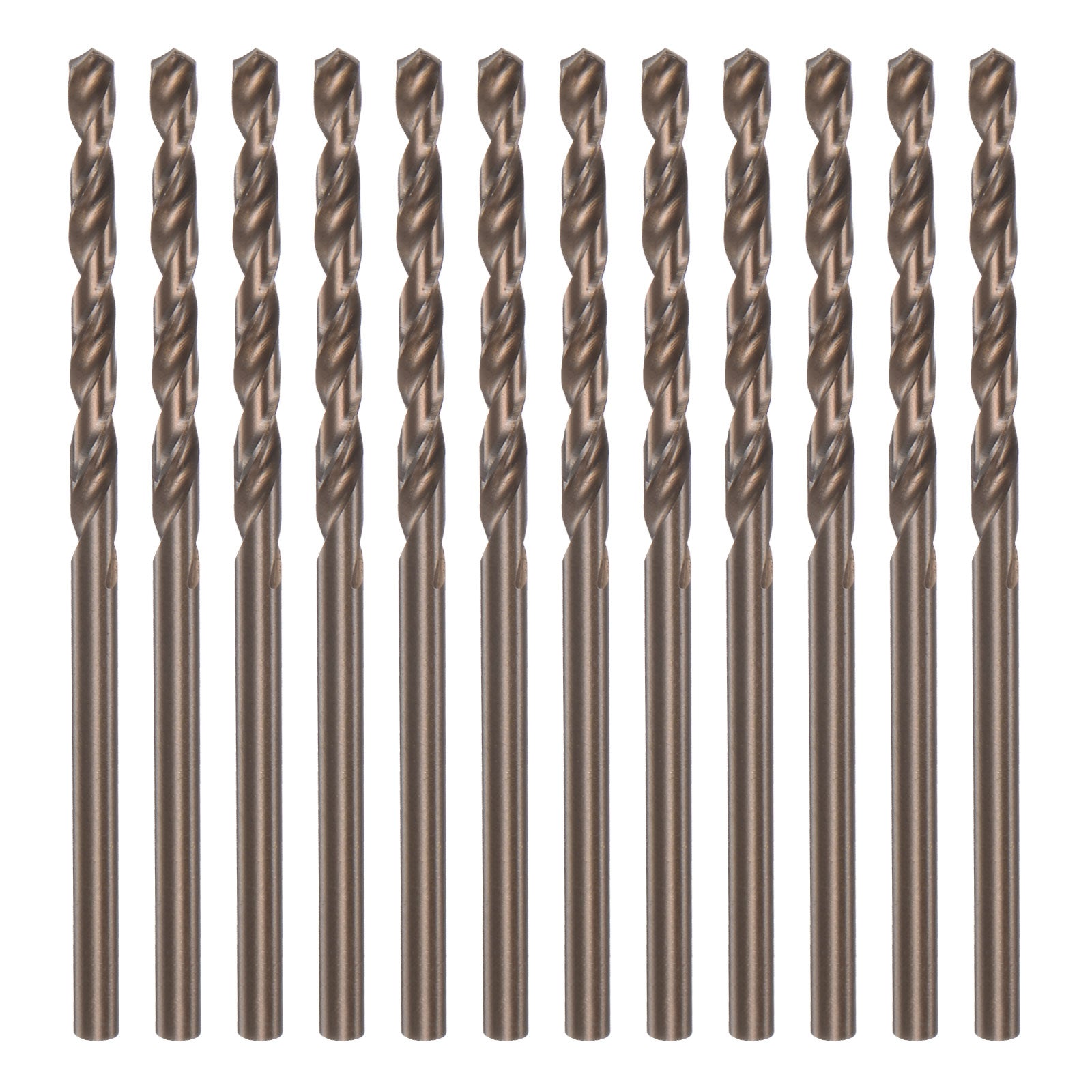 Uxcell 12.8mm HSS Cobalt Drill Bits | 2-Pack High Speed Steel Twist Drill Bits