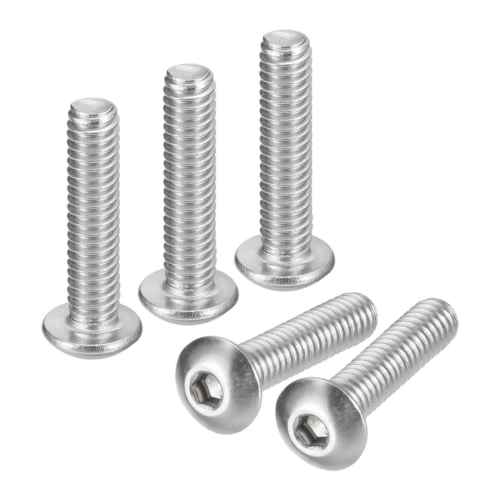 8-32 X 3/4 Zoll Innensechskant Gewindestifte Mit Cup-Spitze – Edelstahl, 100 Stück, Für Präzise Fixierungen
