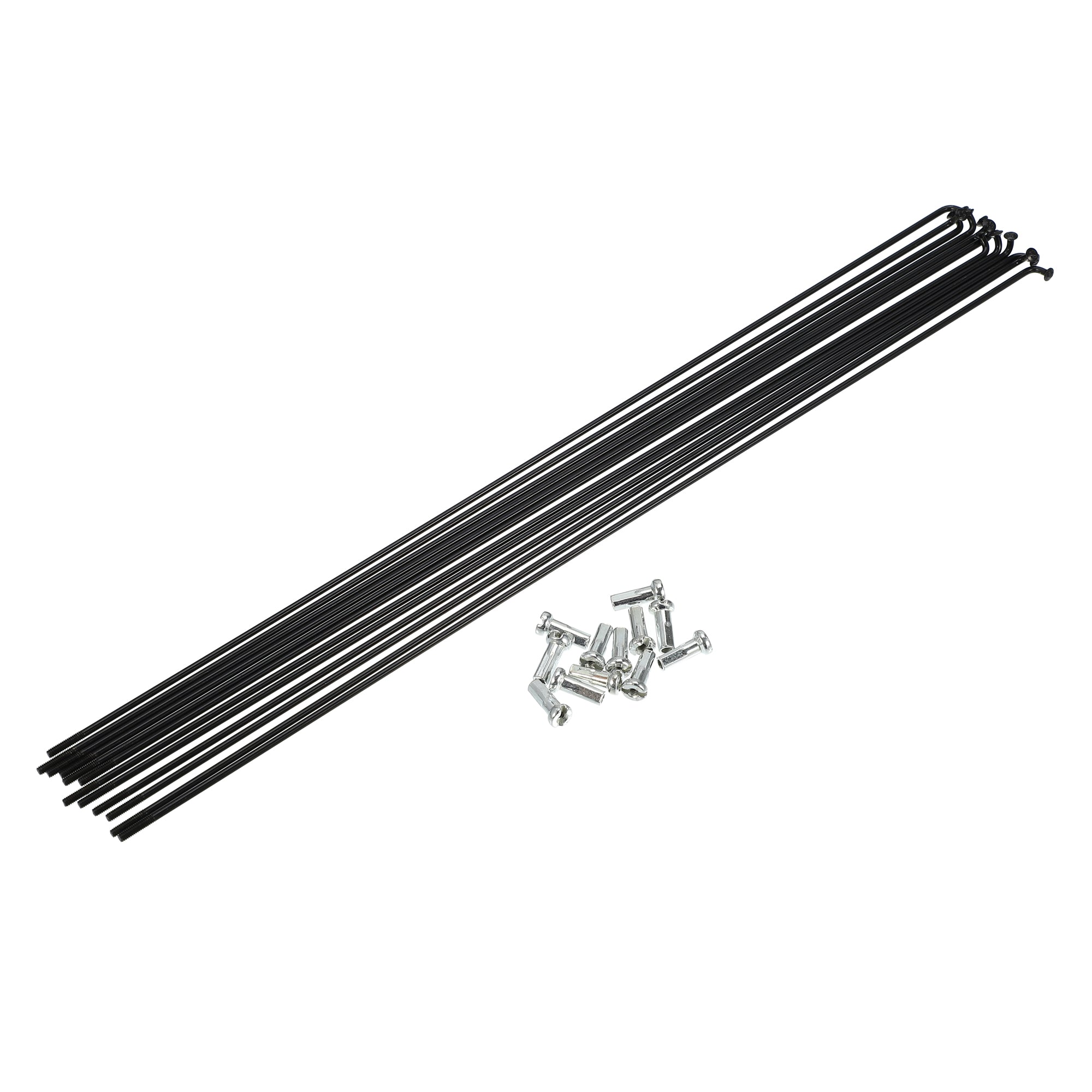 Sapim Cx-Ray Edelstahl J-Bend 256Mm Schwarz Mit 14Mm Nippeln - 4Er Set Fahrräder Sapim Cx-Ray Edelstahl J-Bend 256Mm Schwarz Mit 14Mm Nippeln - 4Er Set Fahrräder