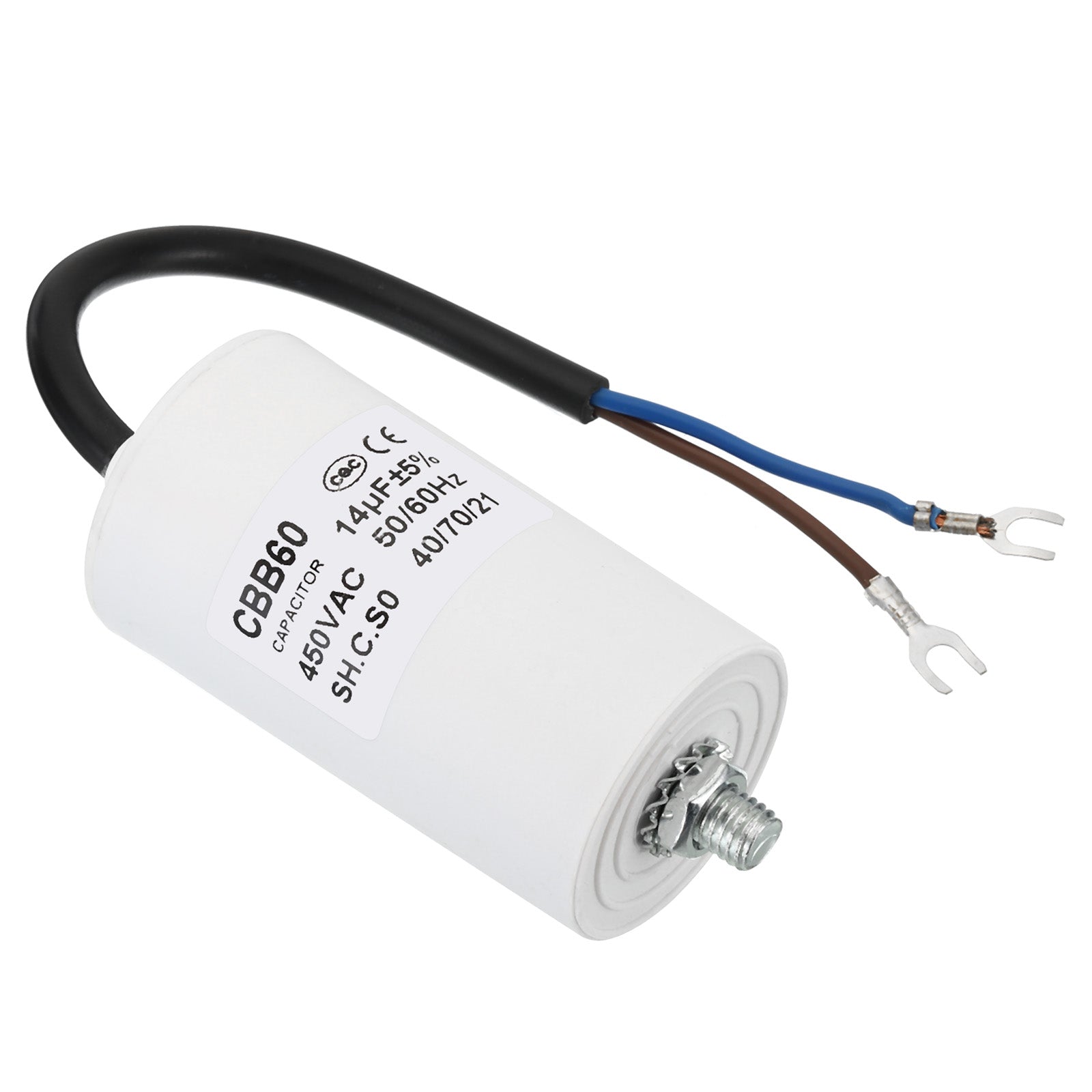 PATIKIL CBB60 14uf Condensatore In Funzione,1pz CA 250V