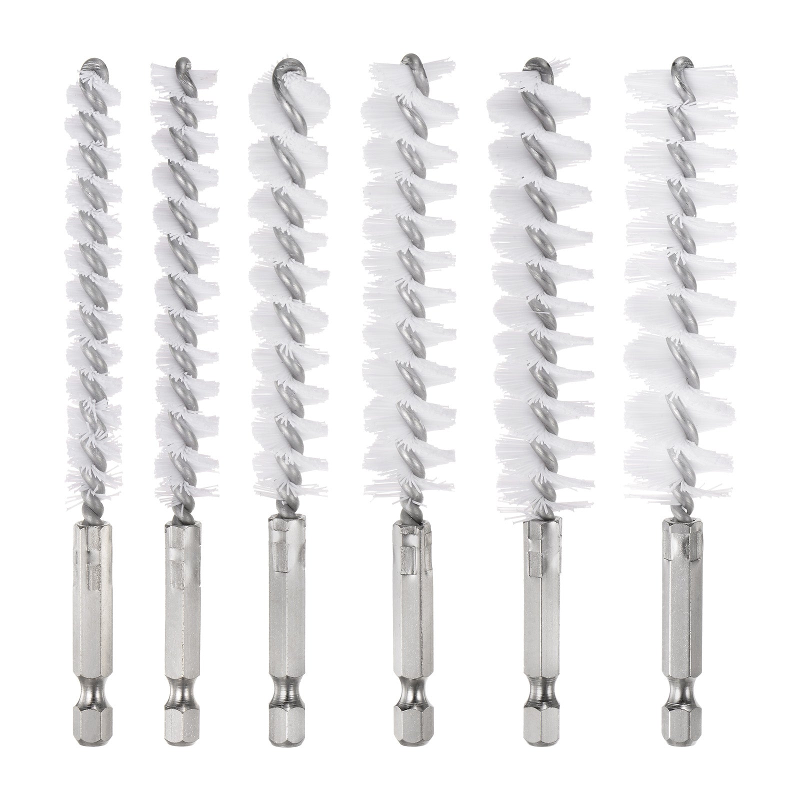 HARFINGTON 5Pcs Bore Brush Brass 9mm Dia Cleaning Twisted Bronze Wire