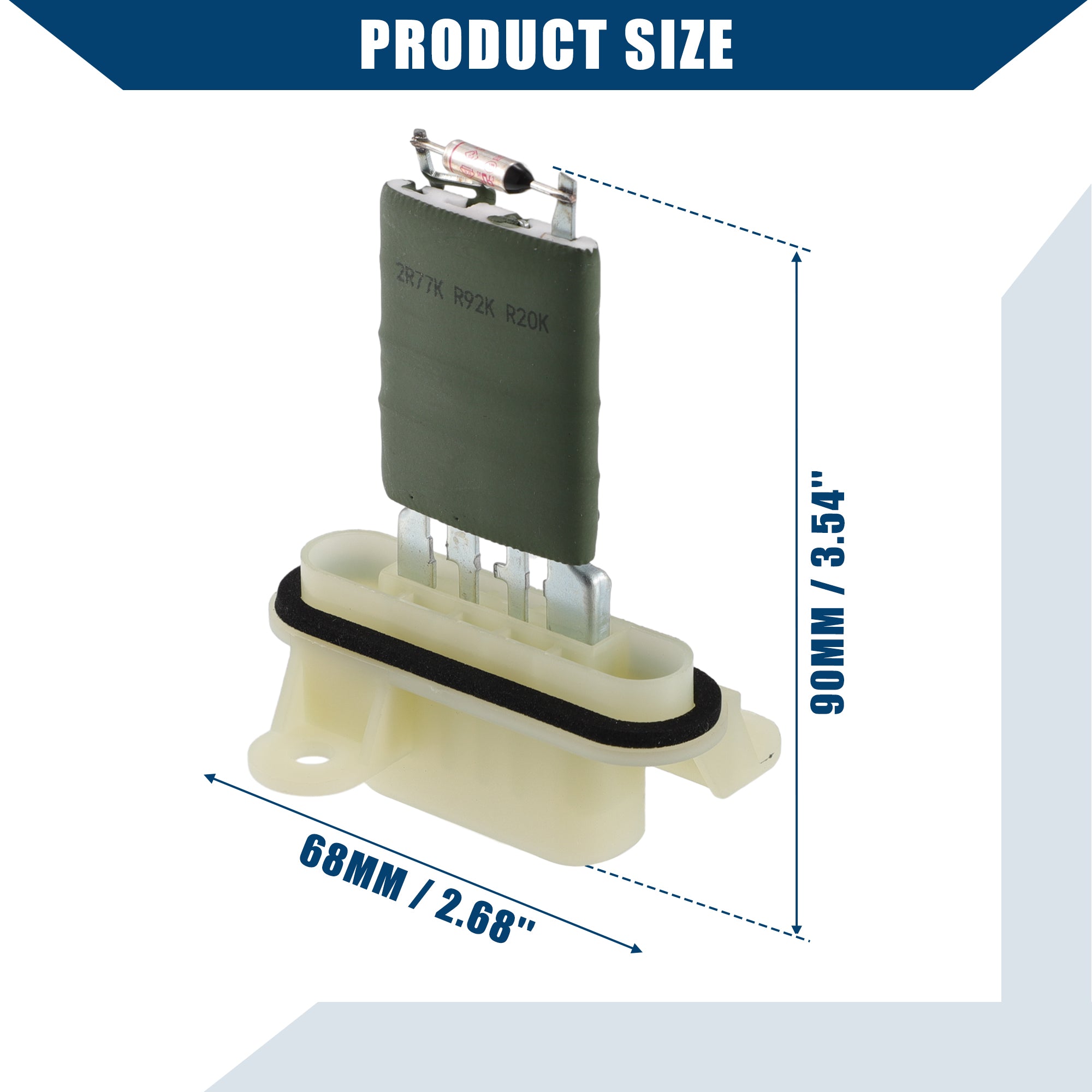 Dorman 973-434 Heater Blower Motor Resistor – For Chevy GMC Colorado Canyon 15218254