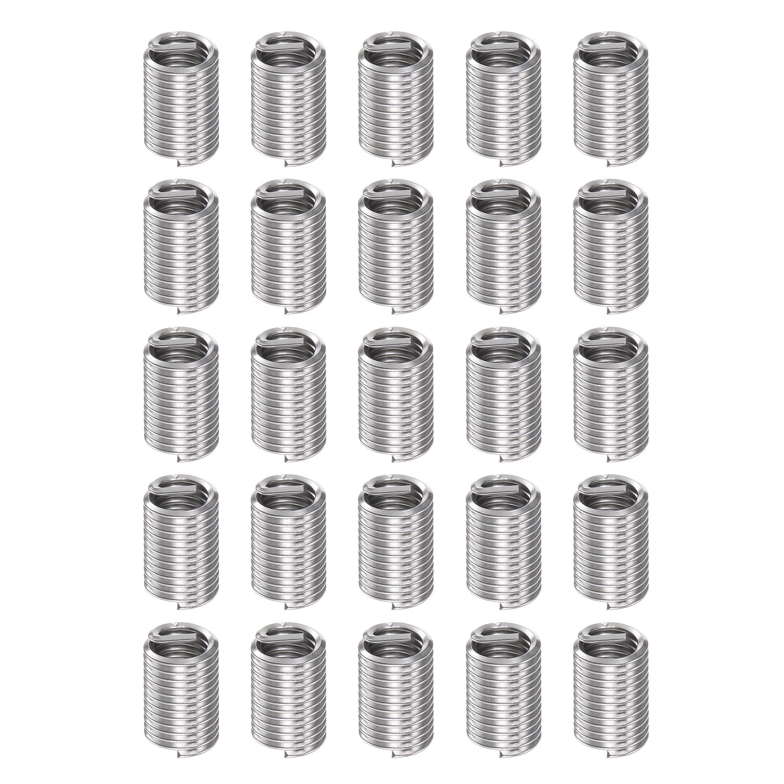 Uxcell Wire Thread Inserts 2-56 UNC 1.0D 304 Stainless
