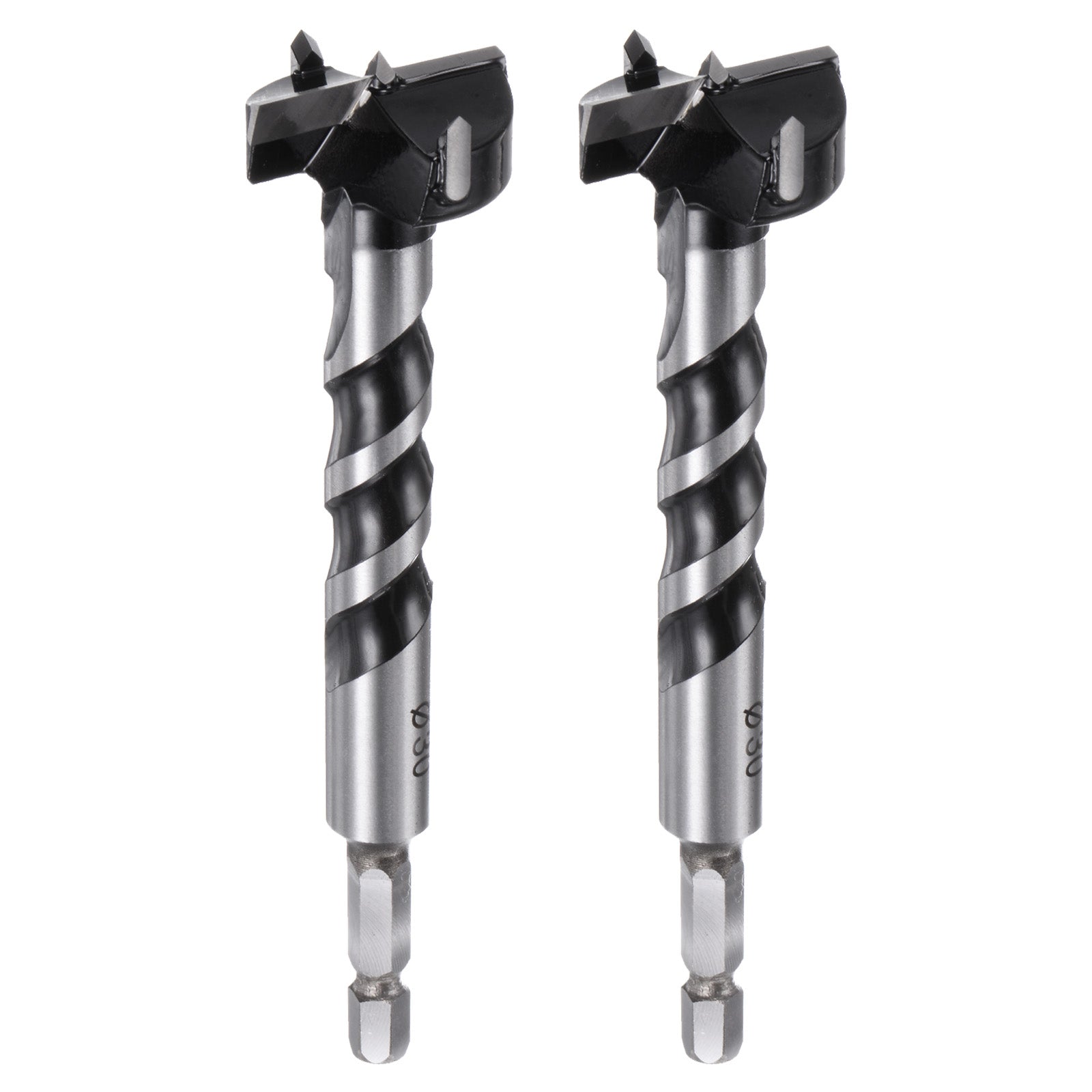 2x Forstner-Bohrer 25mm (31/32") Mit 125mm Länge – YG8/C1 Qualität Von Uxcell