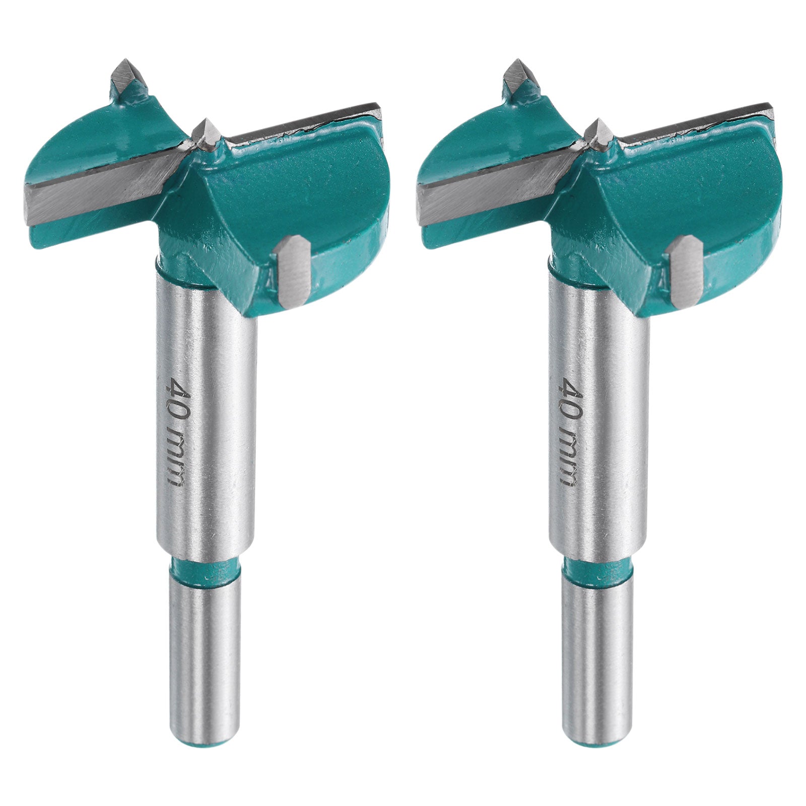 Forstner Drill Bit 2-3/8 (60mm) Carbide Upgraded 3 Flutes Wood Drill