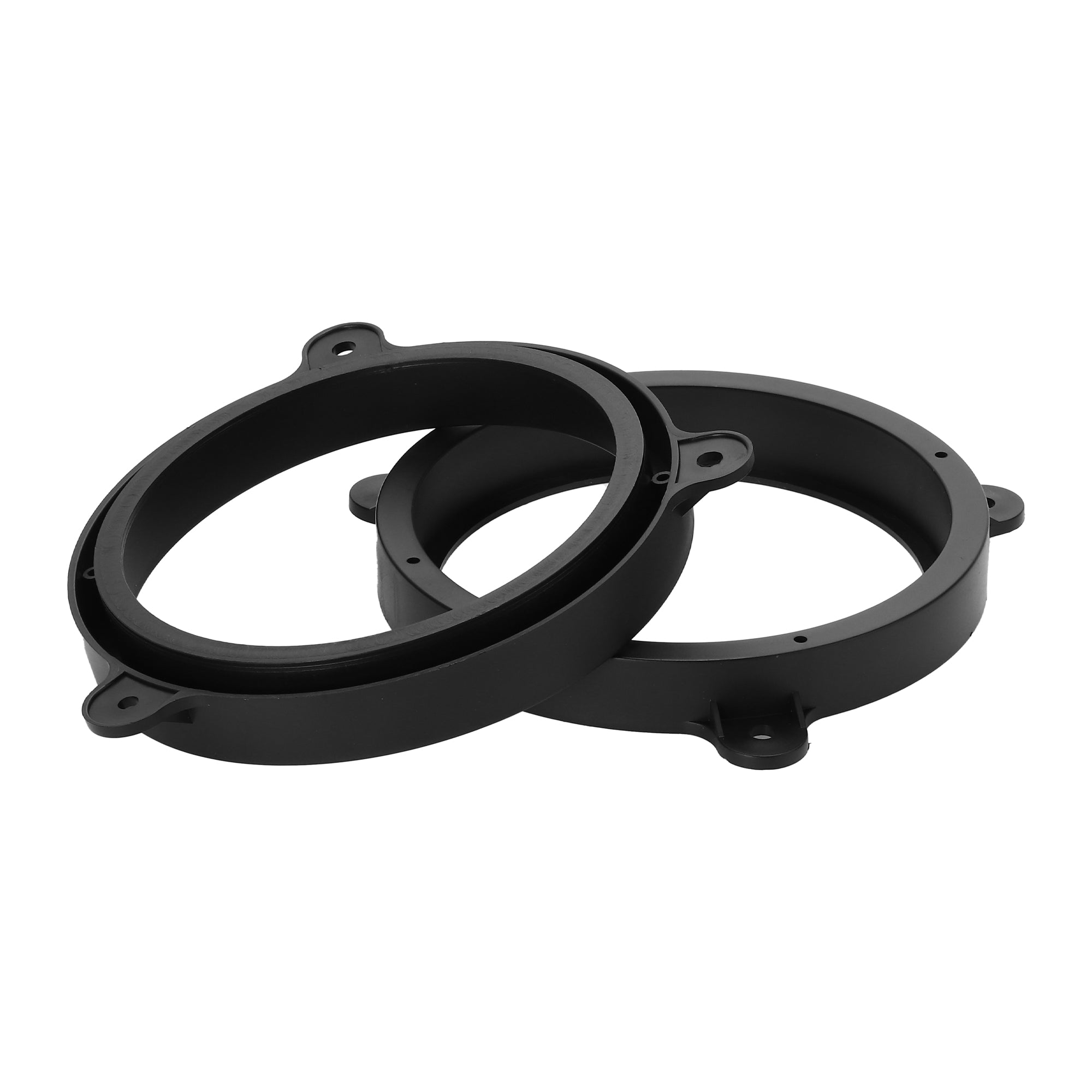 2pcs Speaker Spacer Adapter Mount 6.5 Inch Black Door Speaker Adapter Spacer Rings Replacement - View #9