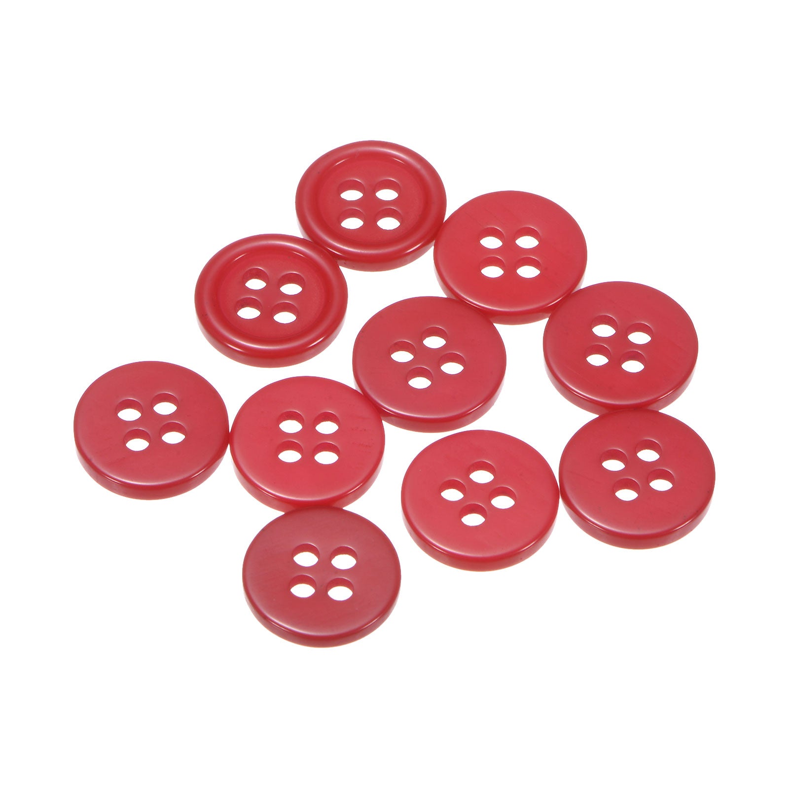 10pcs Wooden Toggle Buttons - 55mm Single Hole Olive Horn Buttons For Coats, Sweaters, DIY Crafts, Light Brown Natural Wood