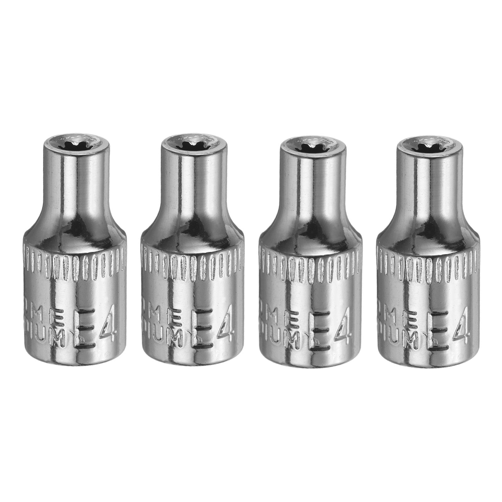 HARFINGTON 6 X E Torx Socket 1/4" Drive E4-E10 External Torx Socket CR - View #10