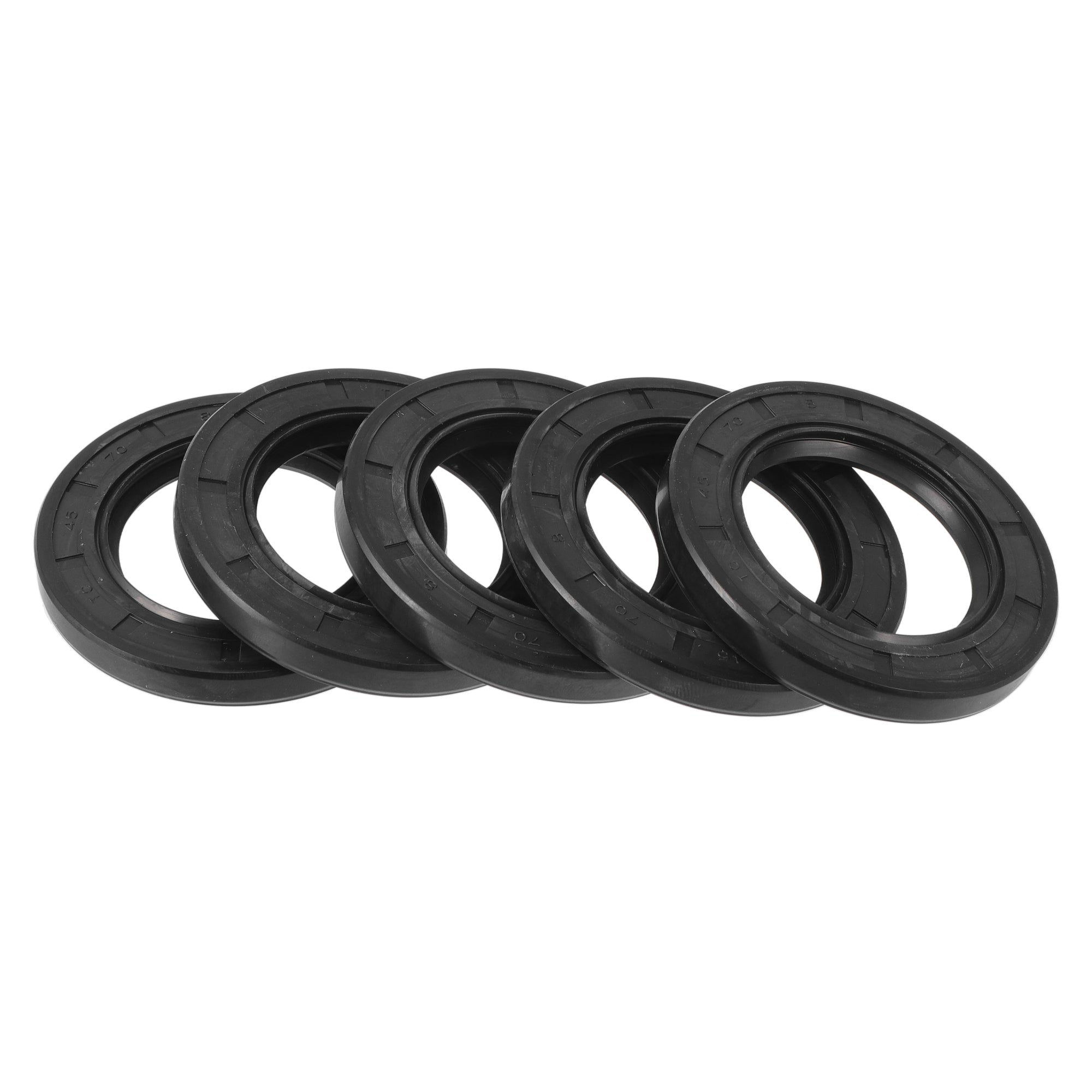 Universal Oil Seal TC Double Lip W Steel Spring Seal Ring Rotary