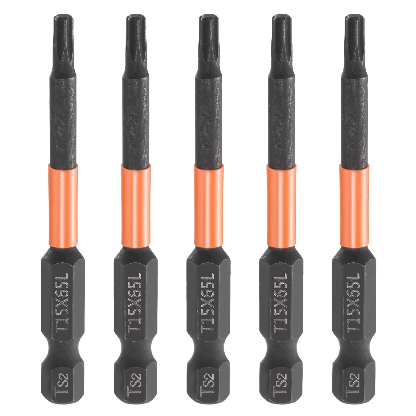 HARFINGTON Torx-Bohrer-Bit T15 – 15,2 Cm, Magnetisch, S2-Stahl, 2 Stück