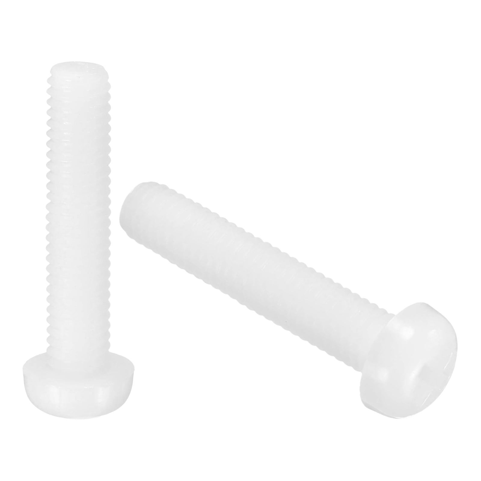 VIS,M3(50PCS)-25mm--Vis À Tête Cylindrique Phillips En Nylon Noir, 10-20-50 Pièces, M2 M2.5 M3