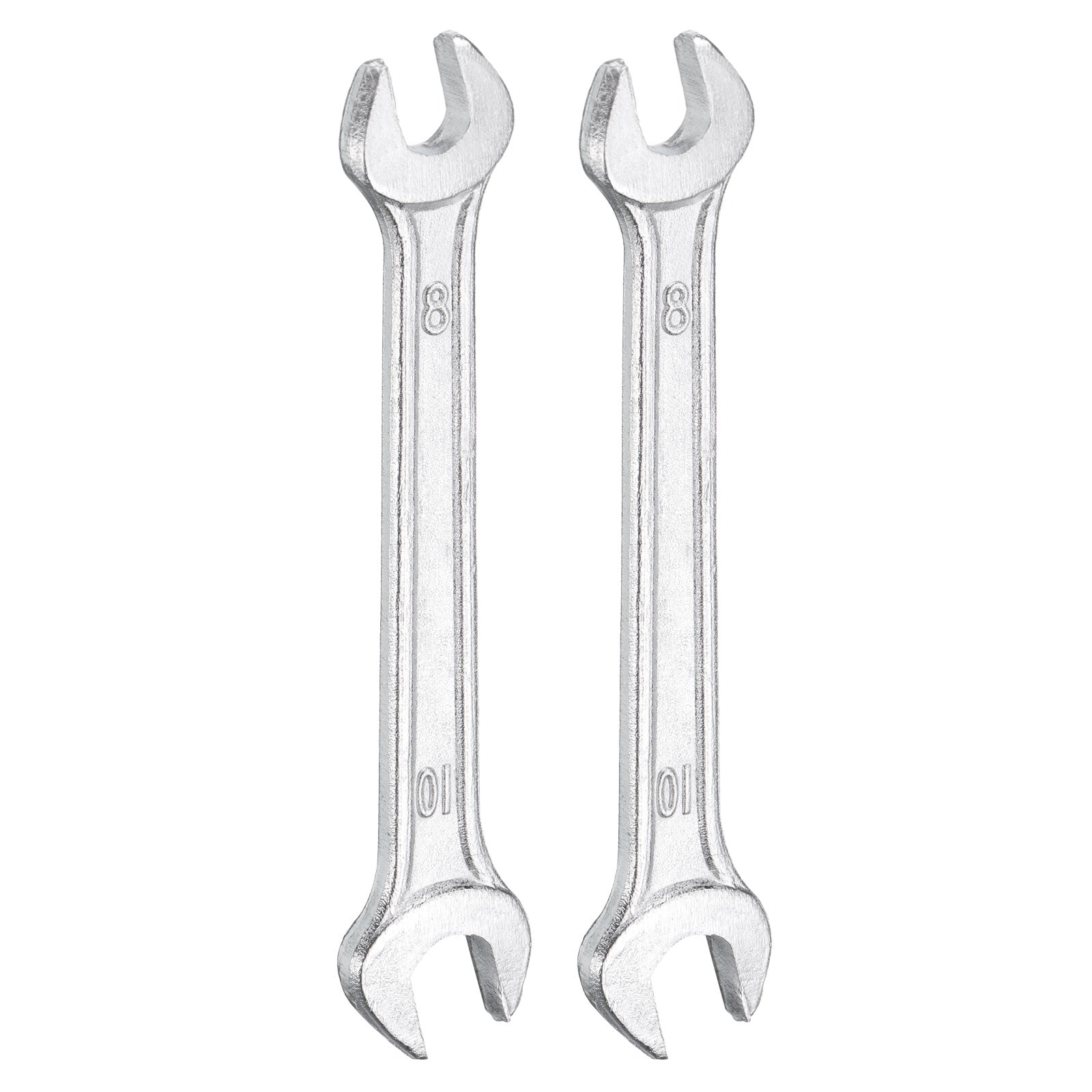 HARFINGTON 10pcs Small Wrench Open End Wrench 12x70x1.5mm Metric U