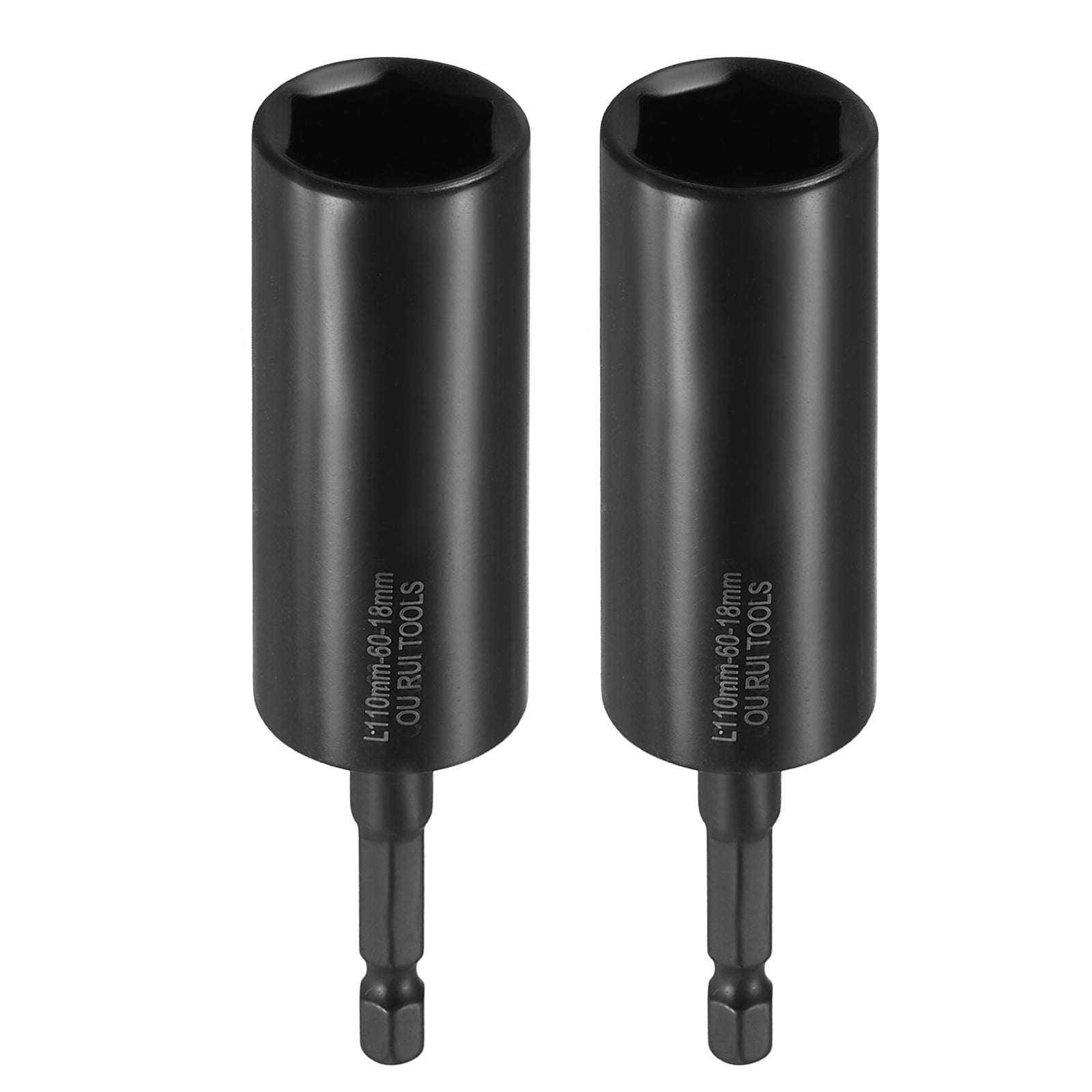 HARFINGTON 3pcs Nut Driver Drill Bit 13mm Metric Socket 1/4