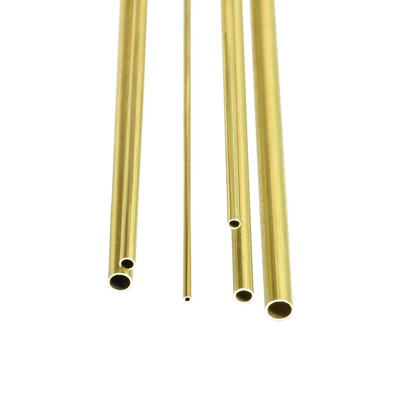 3Pack 3mm X 0.2mm X 300mm (ODxWall TxL) Brass Tube Round - View #2