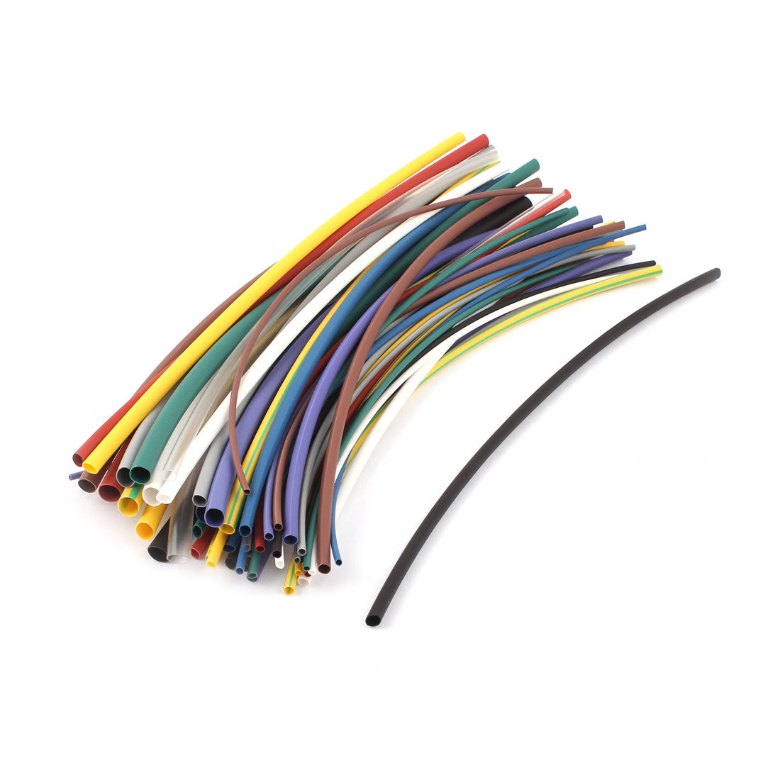 55Pcs 21 Heat Shrink Tube Wire Wrap Assortment Tubing Sleeve 1mm5mm 5
