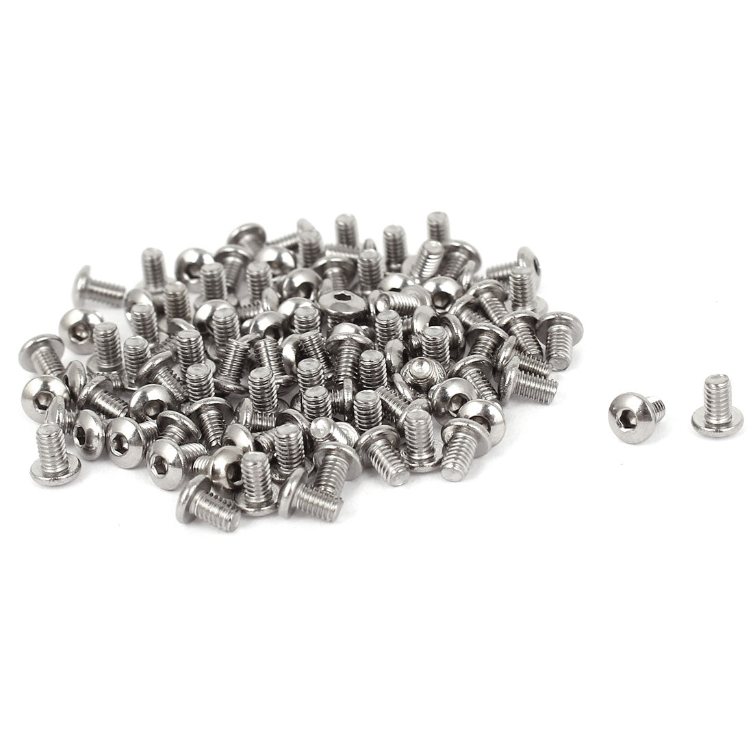 Muskan Enterprises -ME M2.5x4mm Hex Key Socket Head Knurl Cap Screws...