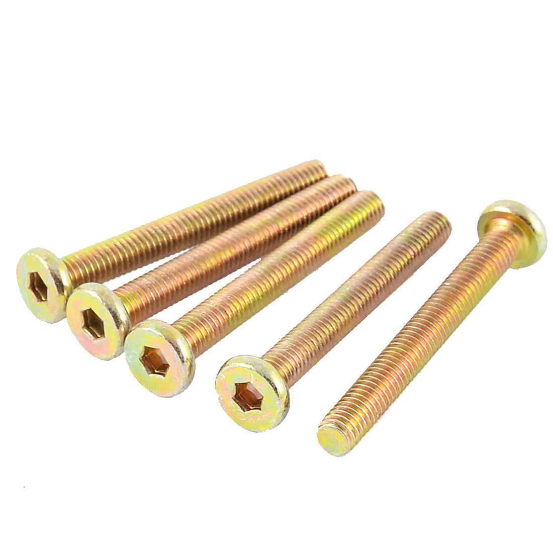 Uxcell M4-0.7x60mm Button Head Socket Cap Screws