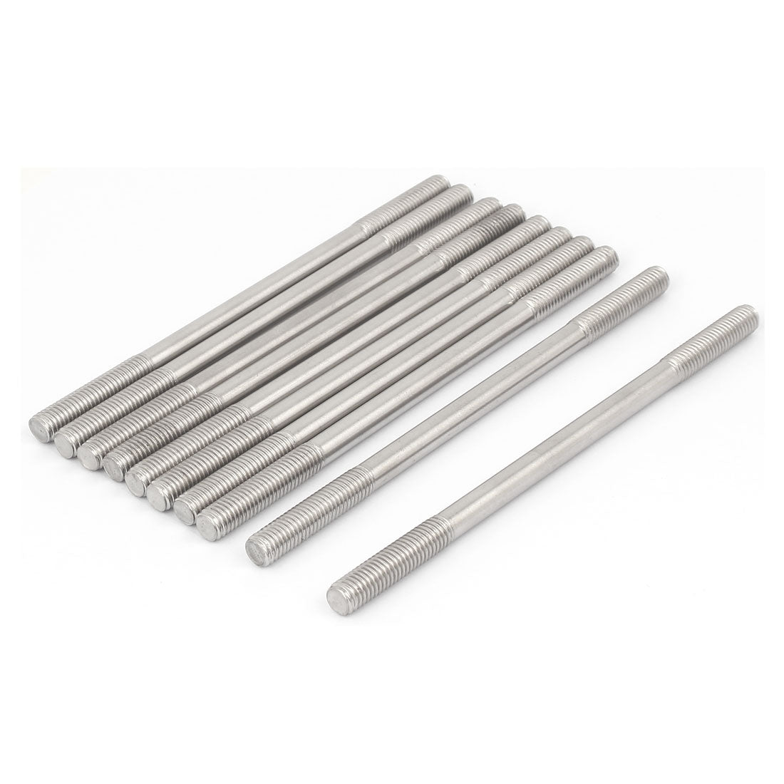 M8X60mm Tight Adjustable Push Rod Double End Thread Stud - Thread Rod