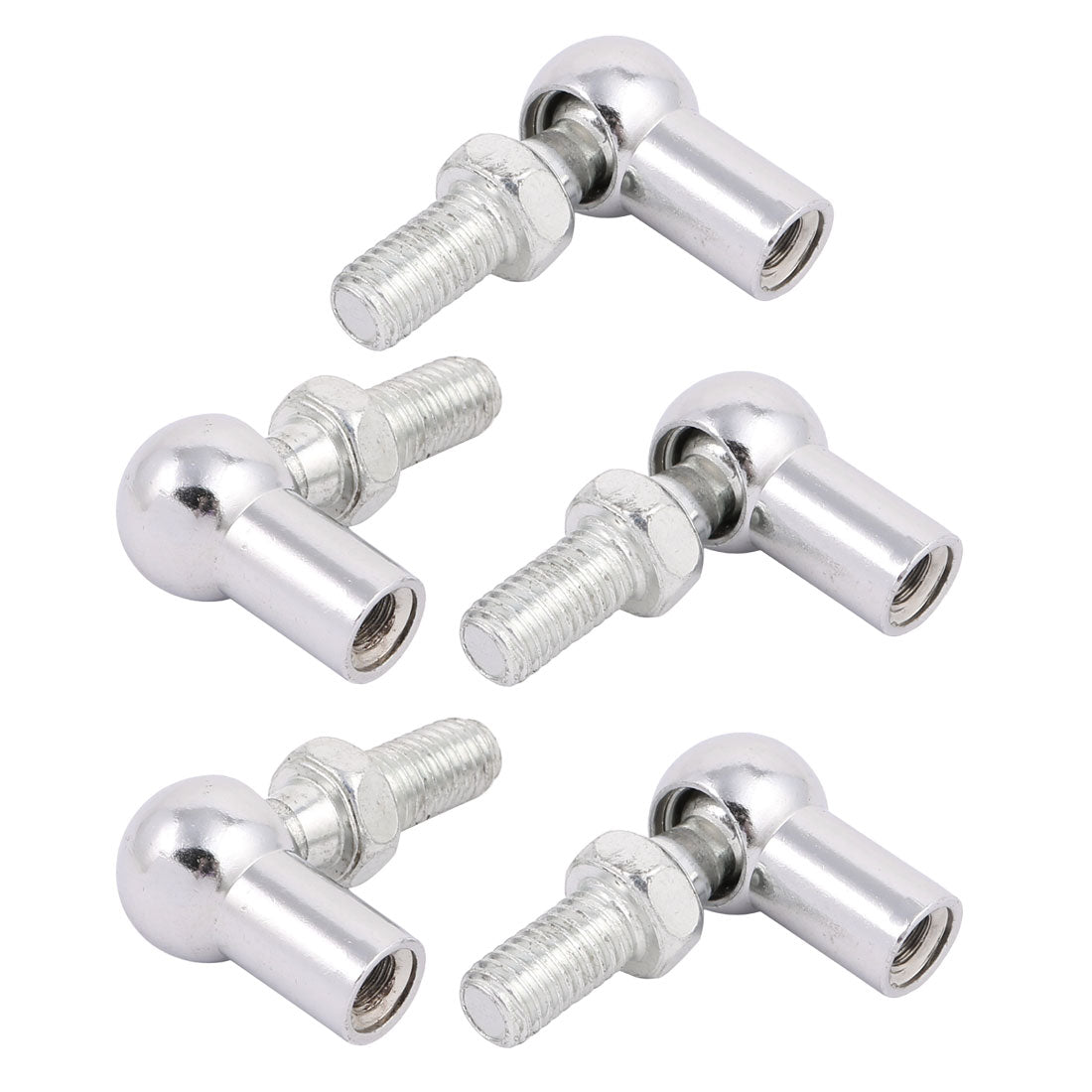 Uxcell M6x1.0mm Rod End Bearings | 6mm Bore Female Thread Ball Joints (4-Pack)