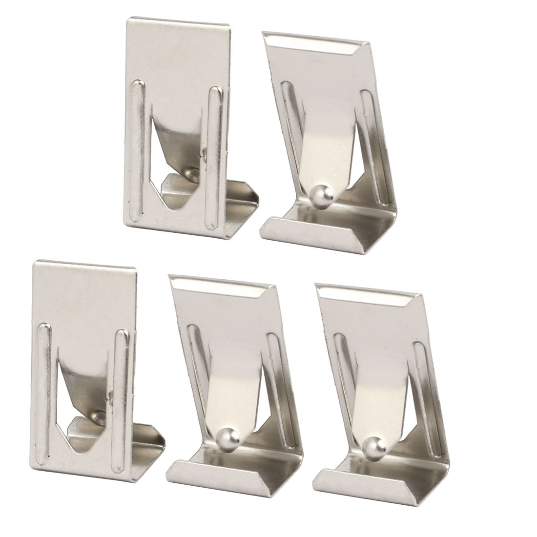 30pcs Silver Metal Spring Clip Hangers – 26mm X 14mm Picture Frame Hardware